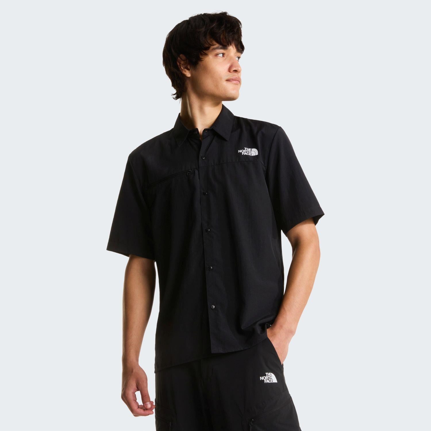 The North Face M PACKABLE SHORT SLEEVE SHIRT Erkek Tişört NF0A8FTQJK31