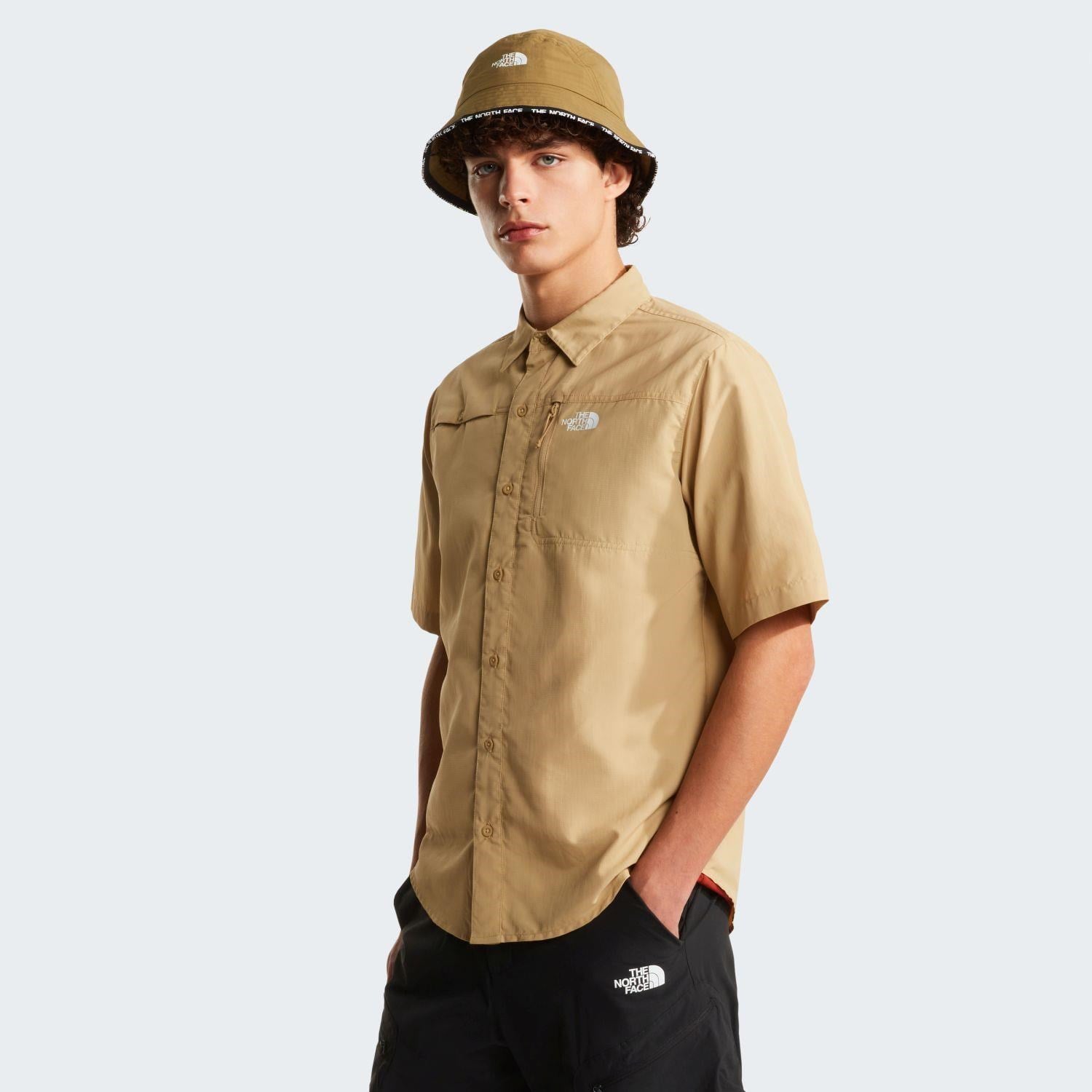 The North Face M SEQUOIA SHORT SLEEVE SHIRT Erkek Tişört NF0A8FU6LK51