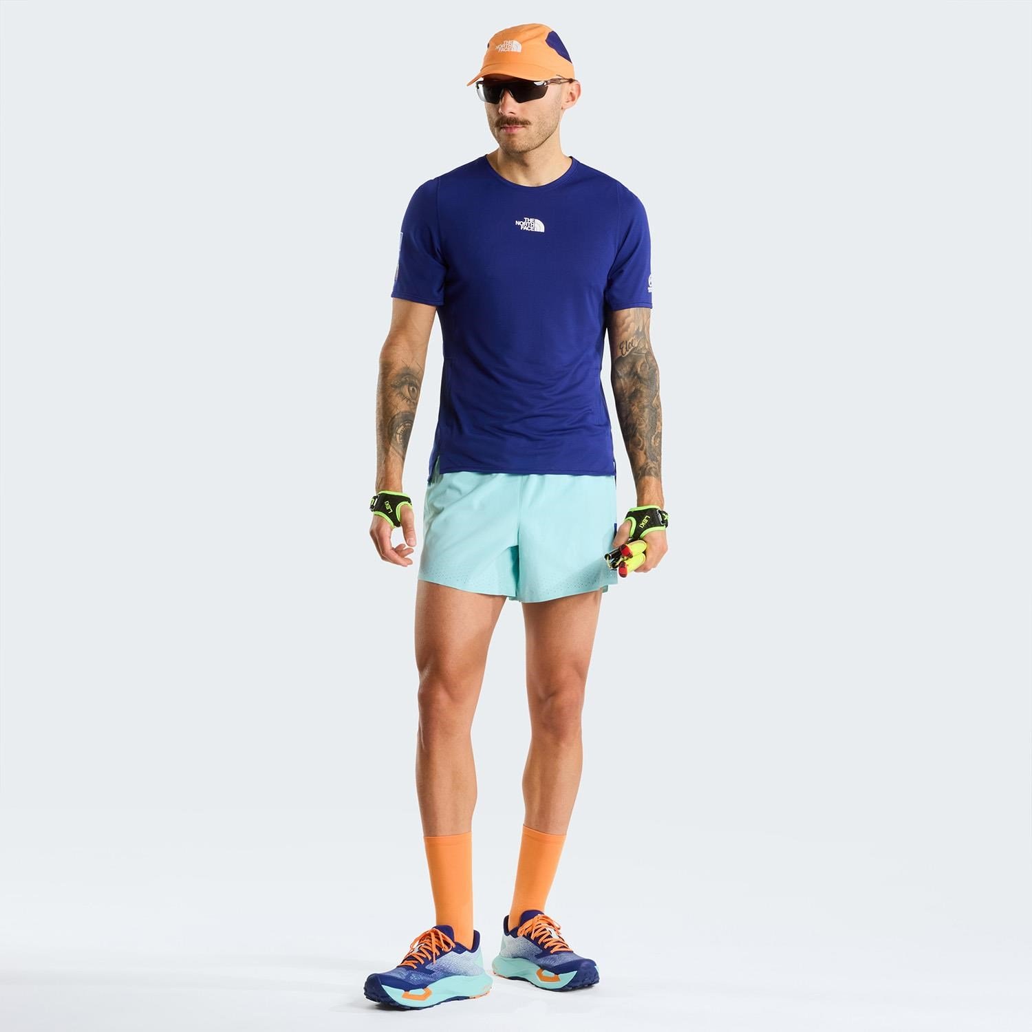 The North Face M SUMMIT HIGH TRAIL SS - GRAPHIC Erkek Tişört NF0A8HW4NLV1