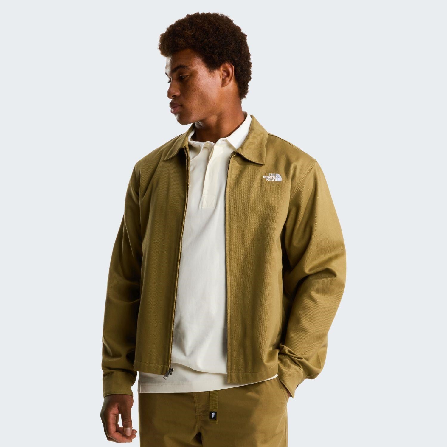 The North Face M TWILL COLLARED Erkek Ceket NF0A8G992EL1