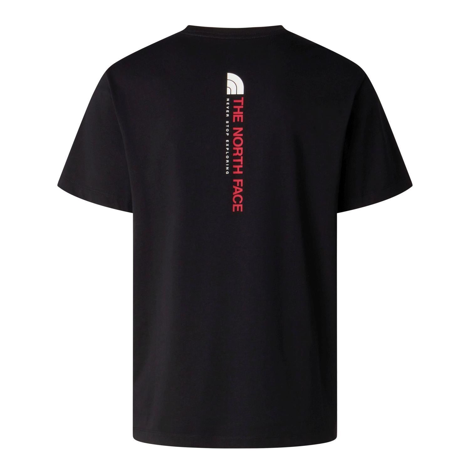 The North Face M VERTICAL REGULAR SHORT SLEEVE TEE-GRAP Erkek Tişört NF0A8GV1JK31