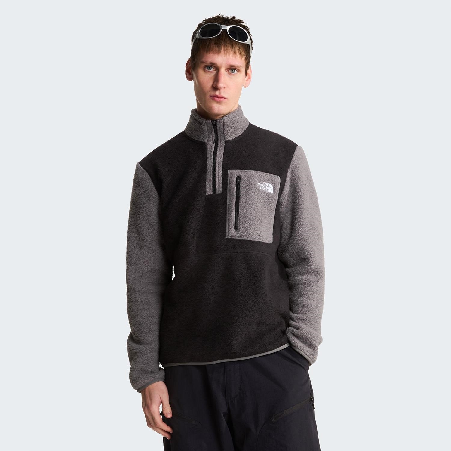 The North Face M YUMIORI 1/4 ZIP Erkek Sweatshirt NF0A883SWOO1