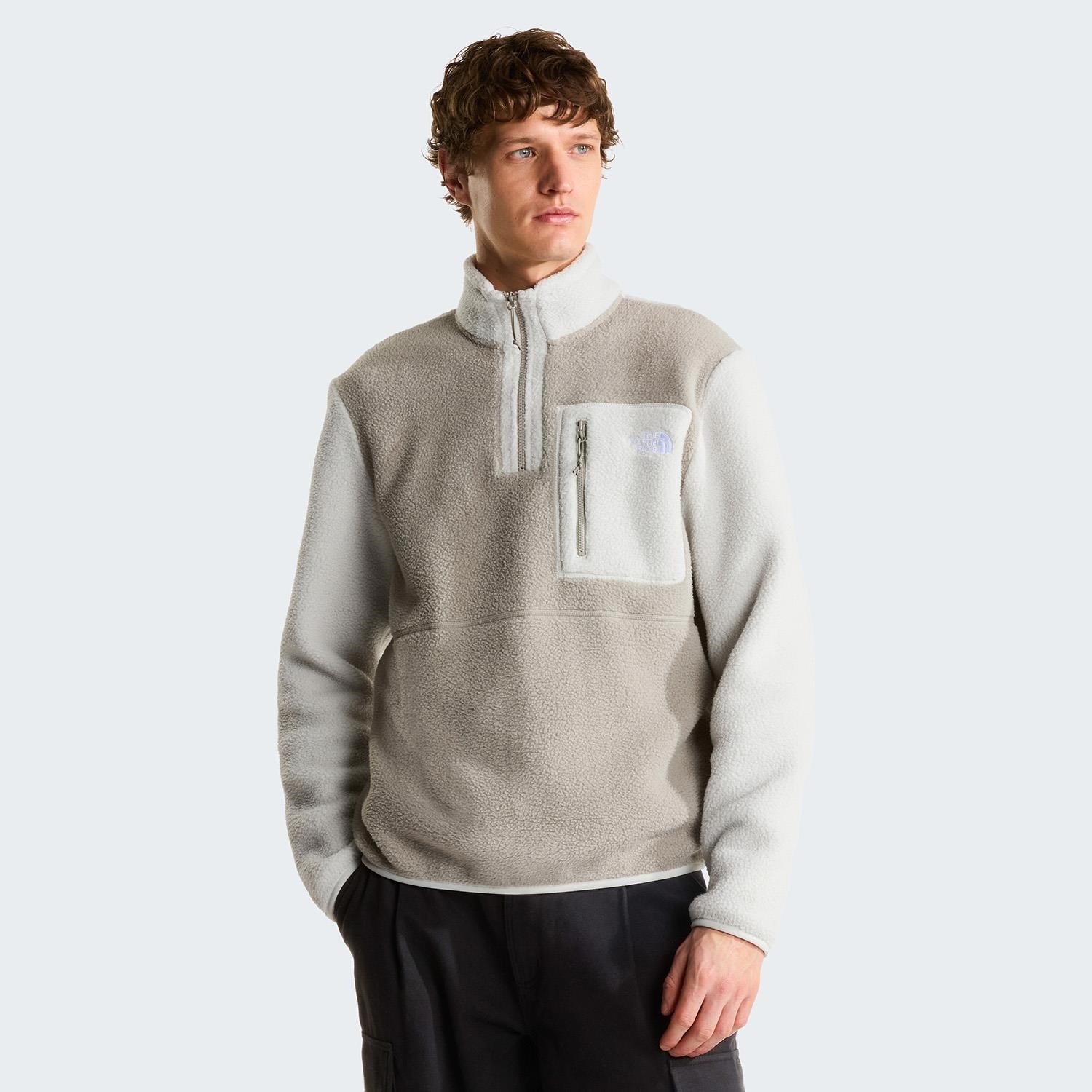 The North Face M YUMIORI 1/4 ZIP Erkek Sweatshirt NF0A883SSM41