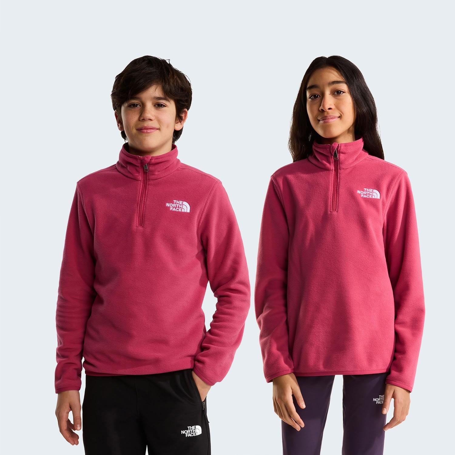 The North Face TEEN GLACIER 1/4 ZIP PULLOVER Unisex Genç Çocuk Ceket NF0A8CVGNMP1