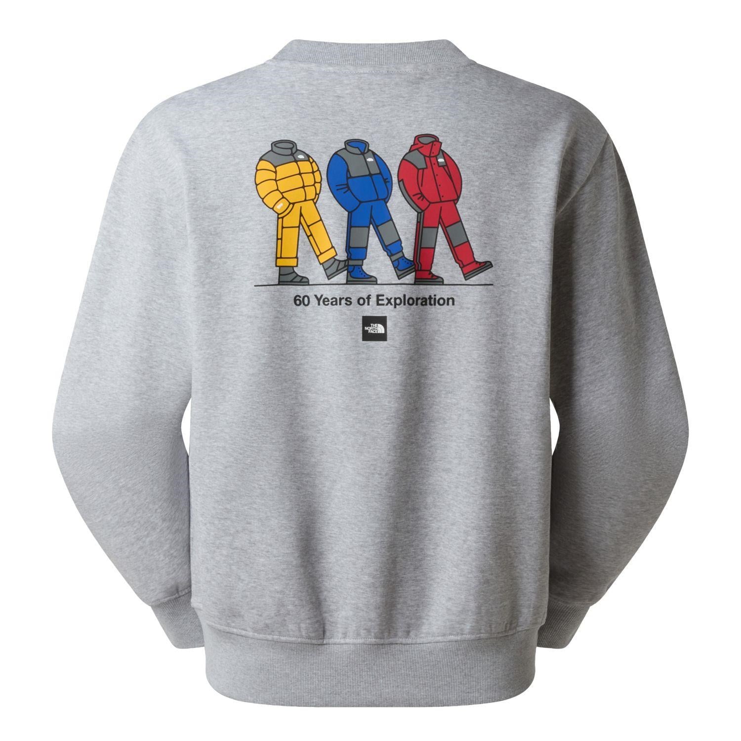 The North Face U TNF CELEBRATION RELAXED CREW-GRAPHIC Erkek Sweatshirt NF0A8GATDYX1