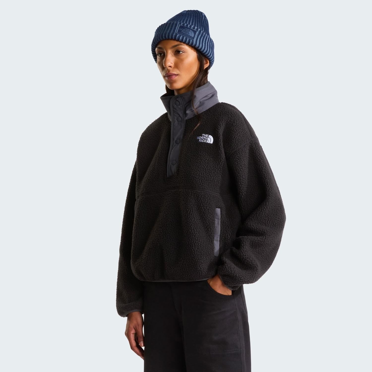 The North Face W CRAGMONT SNAP 1/2 FLEECE JACKET Kadın Ceket NF0A8J42W9O1
