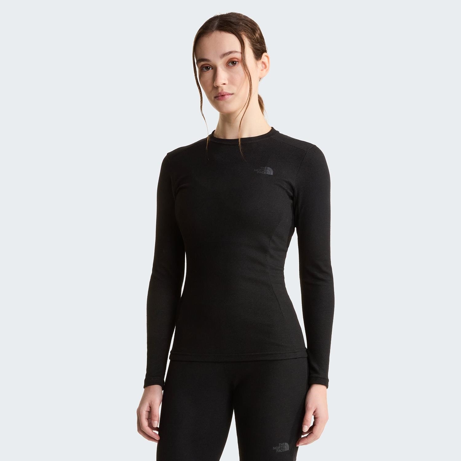 The North Face W EASY L/S CREW NECK Kadın Uzun Kollu Üst NF0A8E1FJK31
