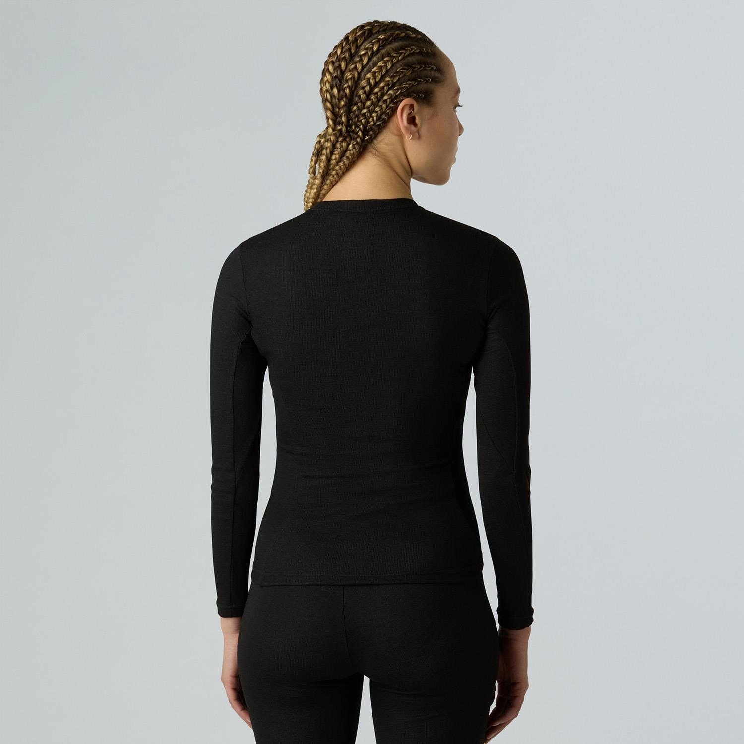 The North Face W EASY L/S CREW NECK Kadın Uzun Kollu Üst NF0A8E1FJK31