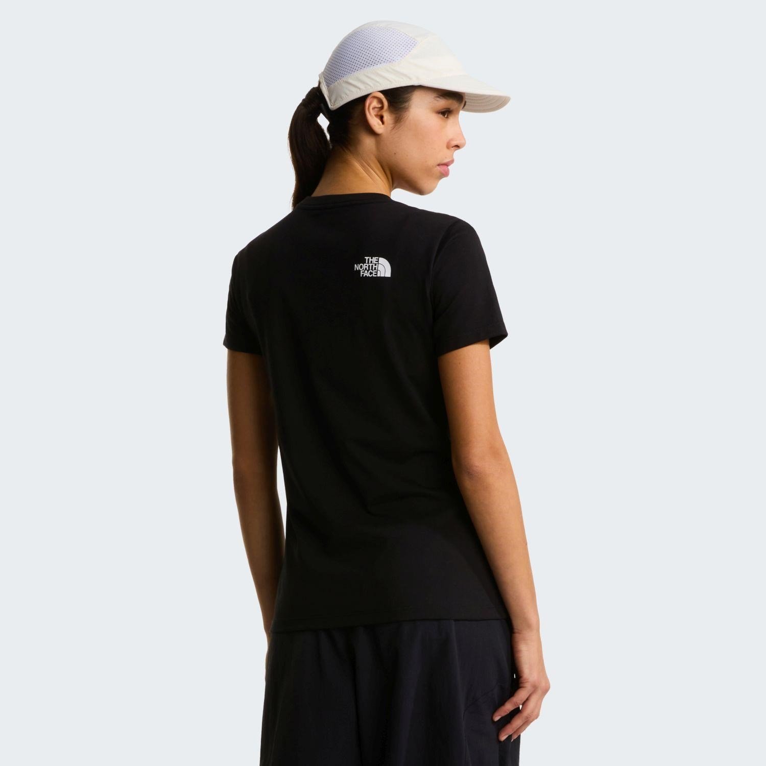 The North Face W EVOLUTION HALF DOME SLIM SHORT SLEEVE Kadın Tişört NF0A8FX6JK31