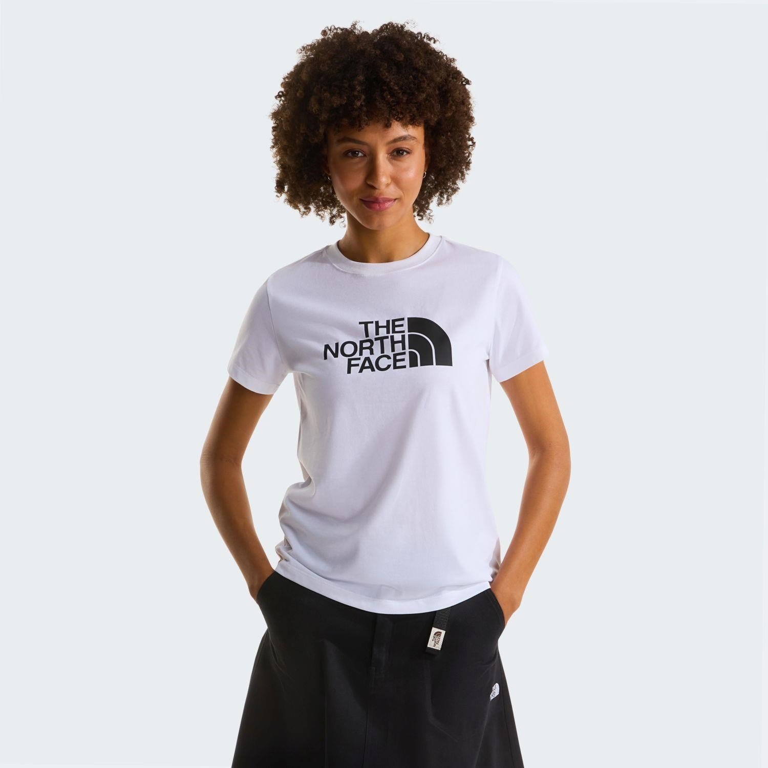 The North Face W EVOLUTION HALF DOME SLIM SHORT SLEEVE Kadın Tişört NF0A8FX6FN41