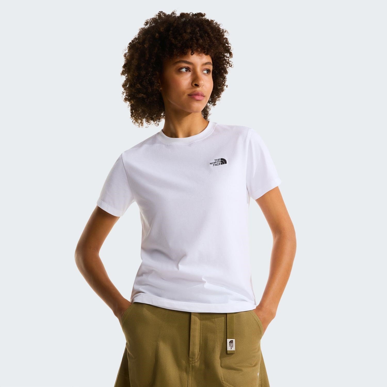 The North Face W EVOLUTION SIMPLE DOME SLM SHORT SLEEVE Kadın Tişört NF0A8FX7FN41