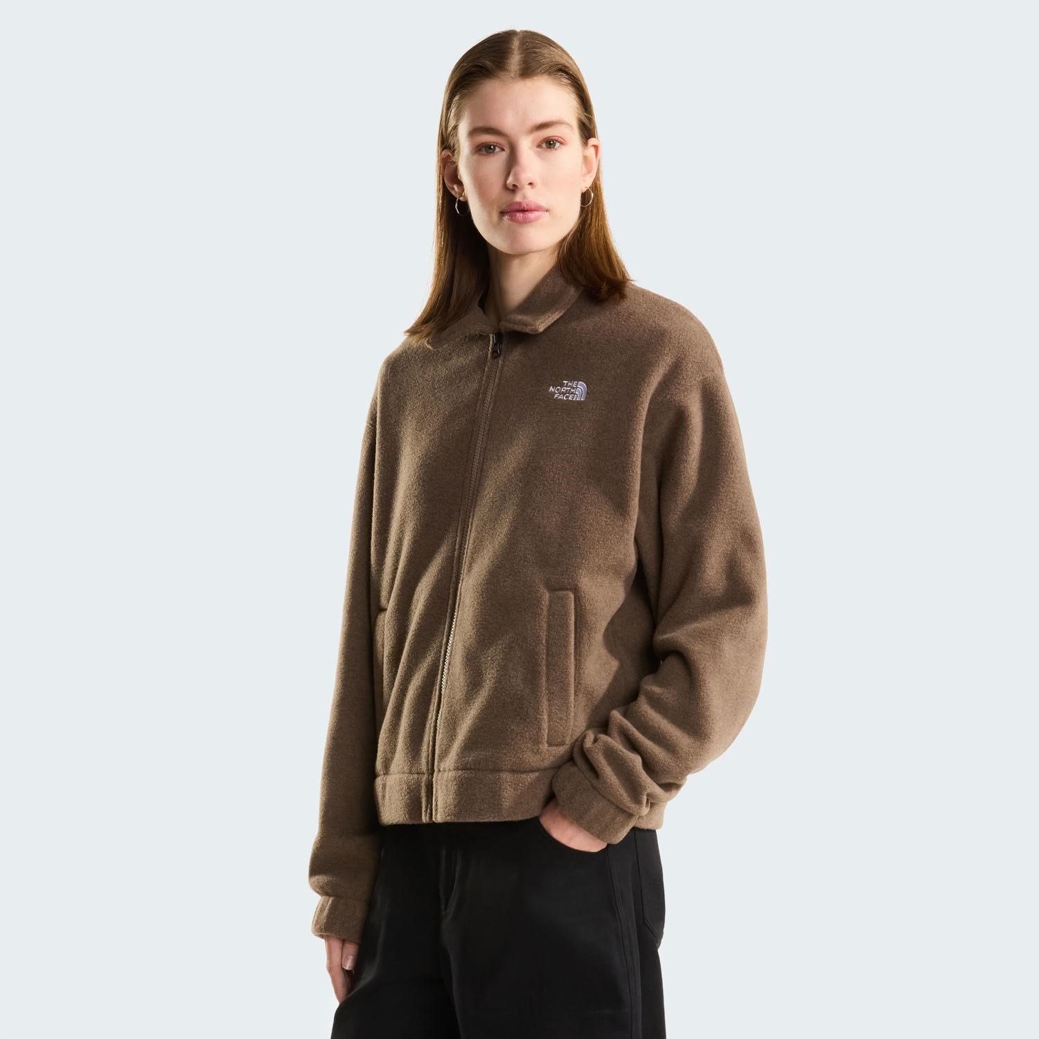The North Face W FLEECE COLLARED JACKET Kadın Ceket NF0A8J6KUS51