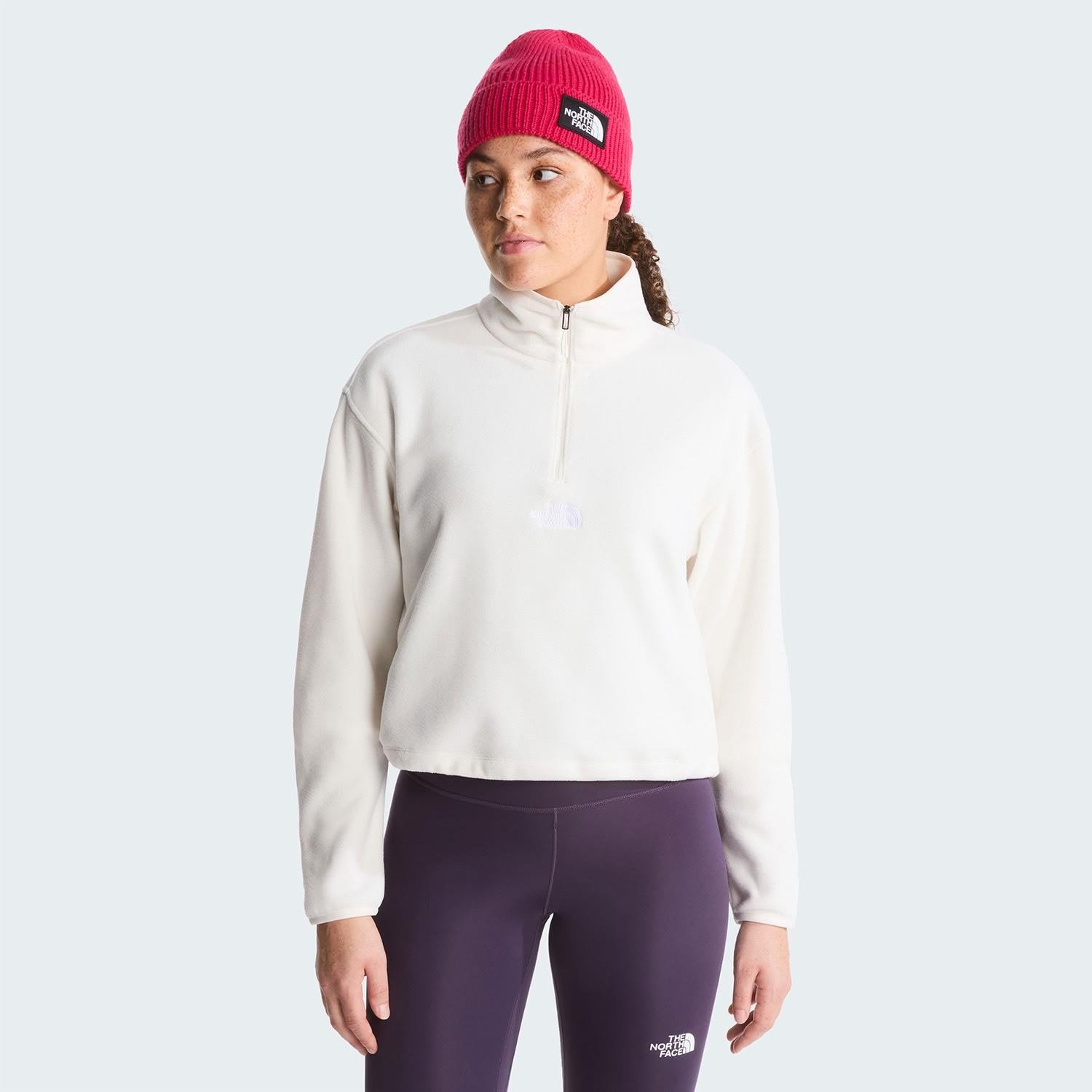 The North Face W NOVELTY LOGO GLACIER 1/4 ZIP Kadın Ceket NF0A8J3ZQLI1