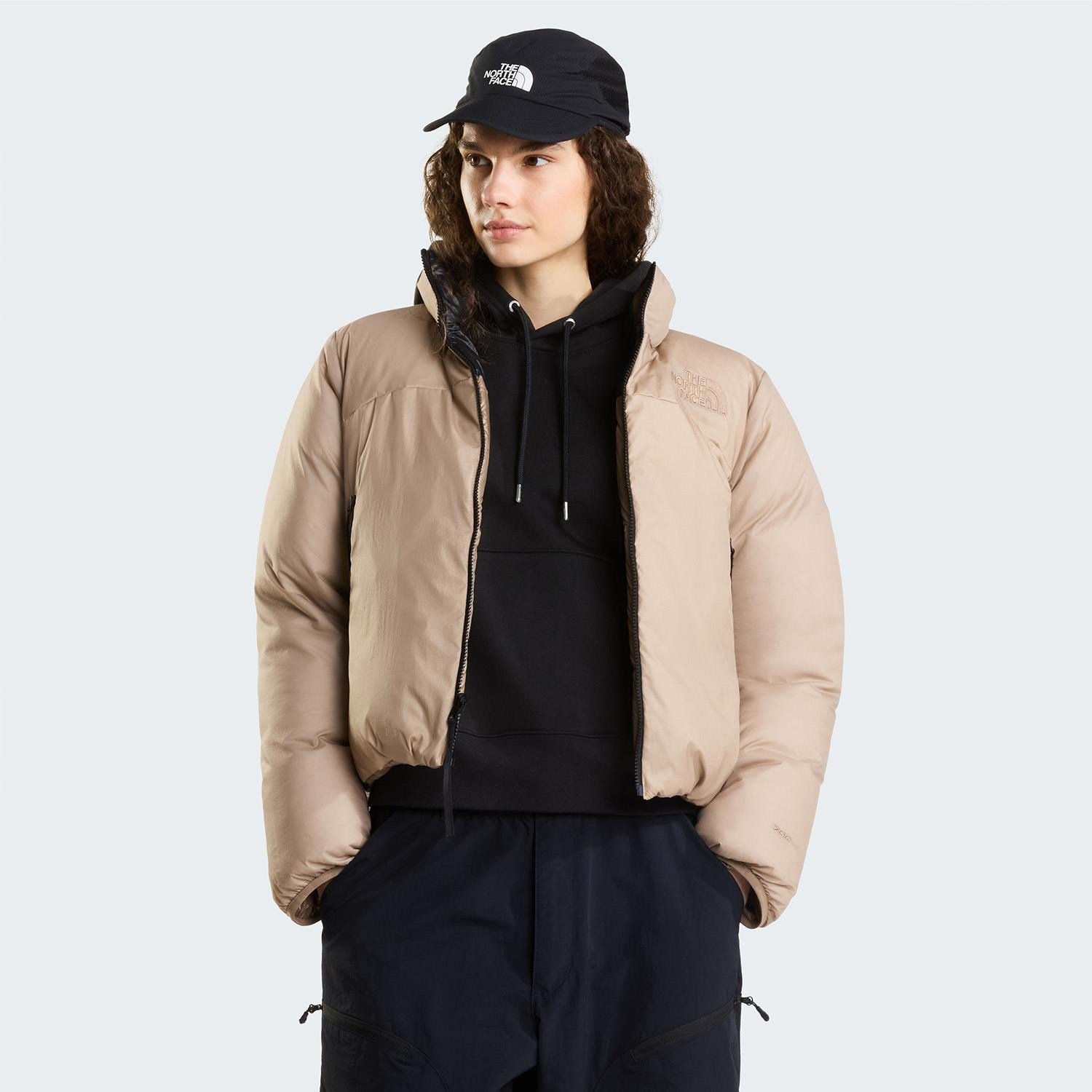The North Face W PERTEX NUPTSE REVERSIBLE JACKET Kadın Ceket NF0A8JMCT071
