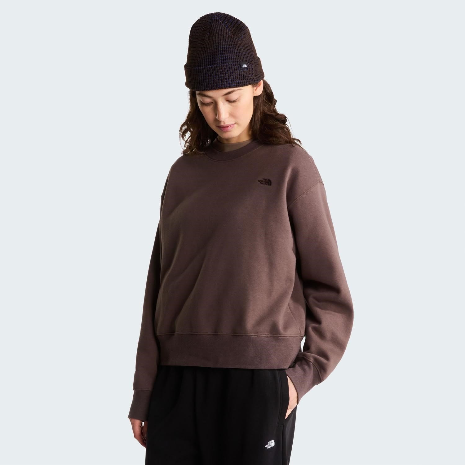 The North Face W TNF ESSENTIAL SIMPLE DOME BOXY OS CREW Kadın Sweatshirt NF0A8HBY1OI1