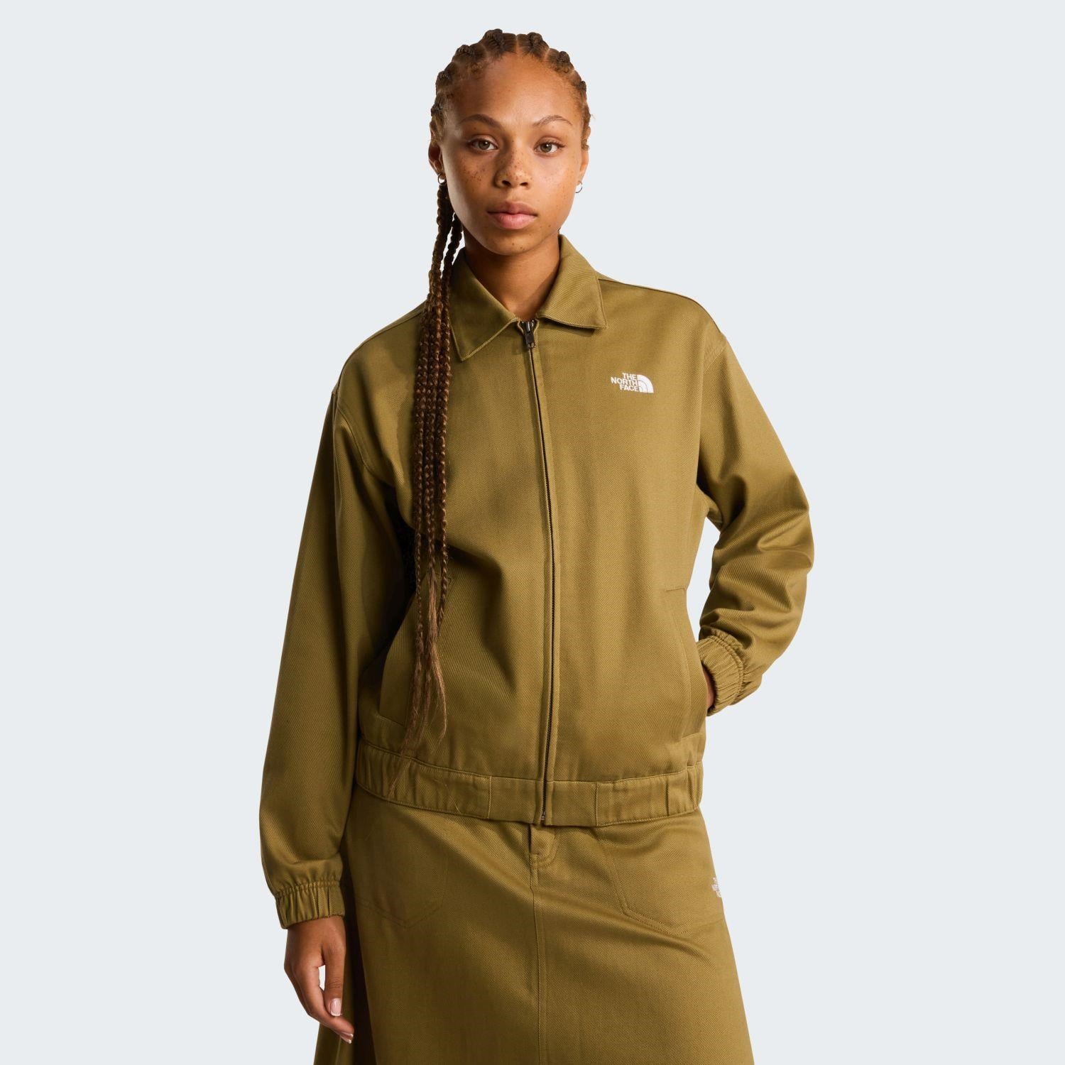 The North Face W TWILL COLLARED Kadın Ceket NF0A8G9D2EL1