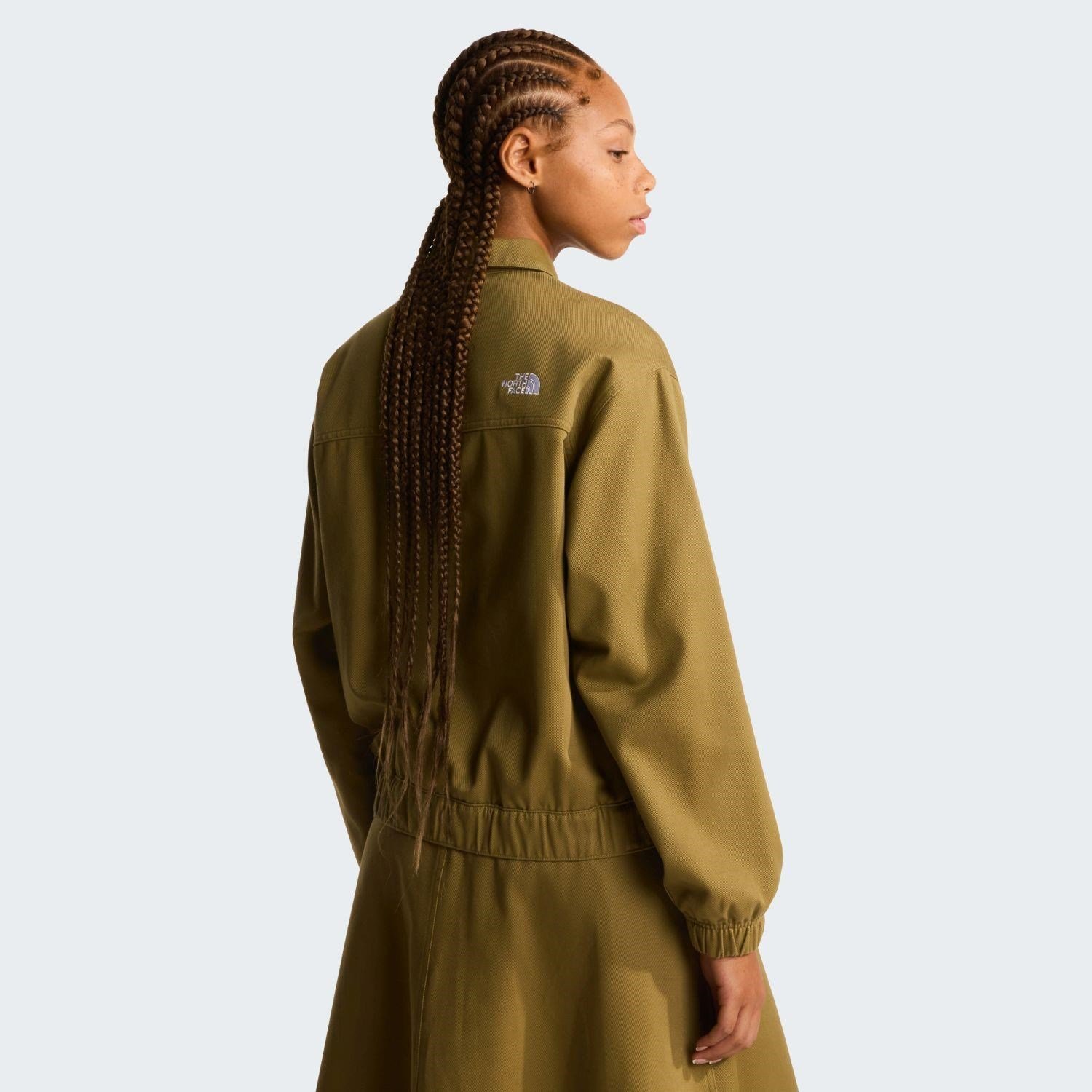 The North Face W TWILL COLLARED Kadın Ceket NF0A8G9D2EL1