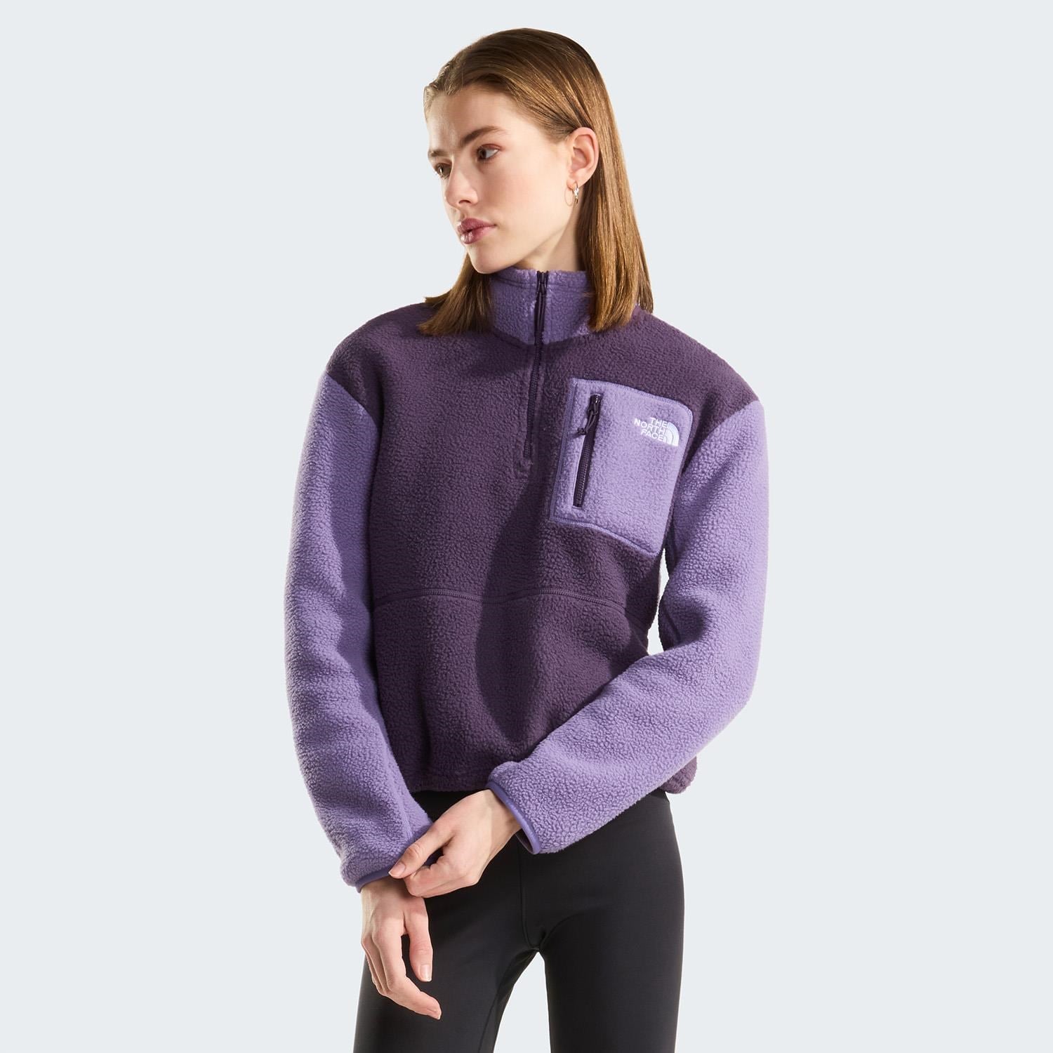 The North Face W YUMIORI 1/4 ZIP Kadın Sweatshirt NF0A8E89S1B1