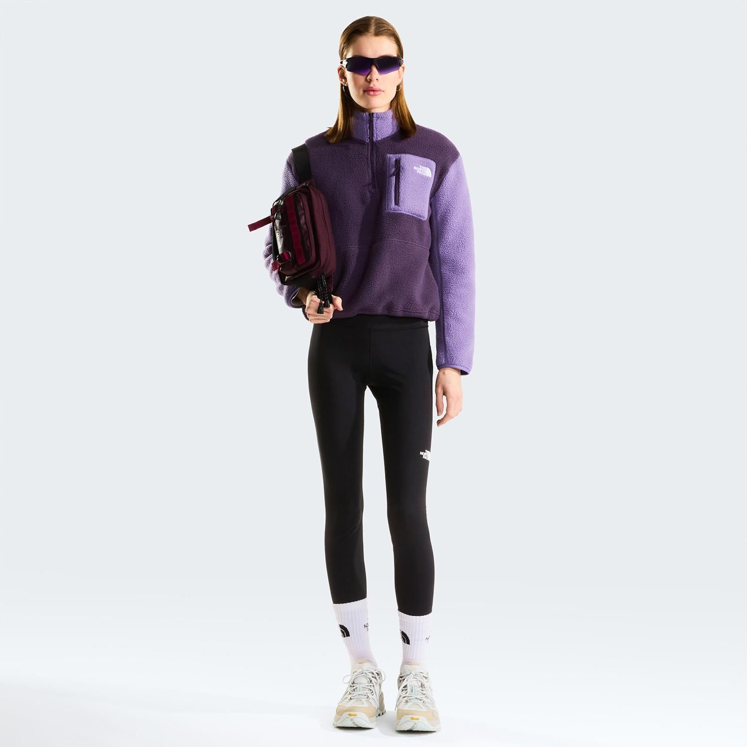 The North Face W YUMIORI 1/4 ZIP Kadın Sweatshirt NF0A8E89S1B1