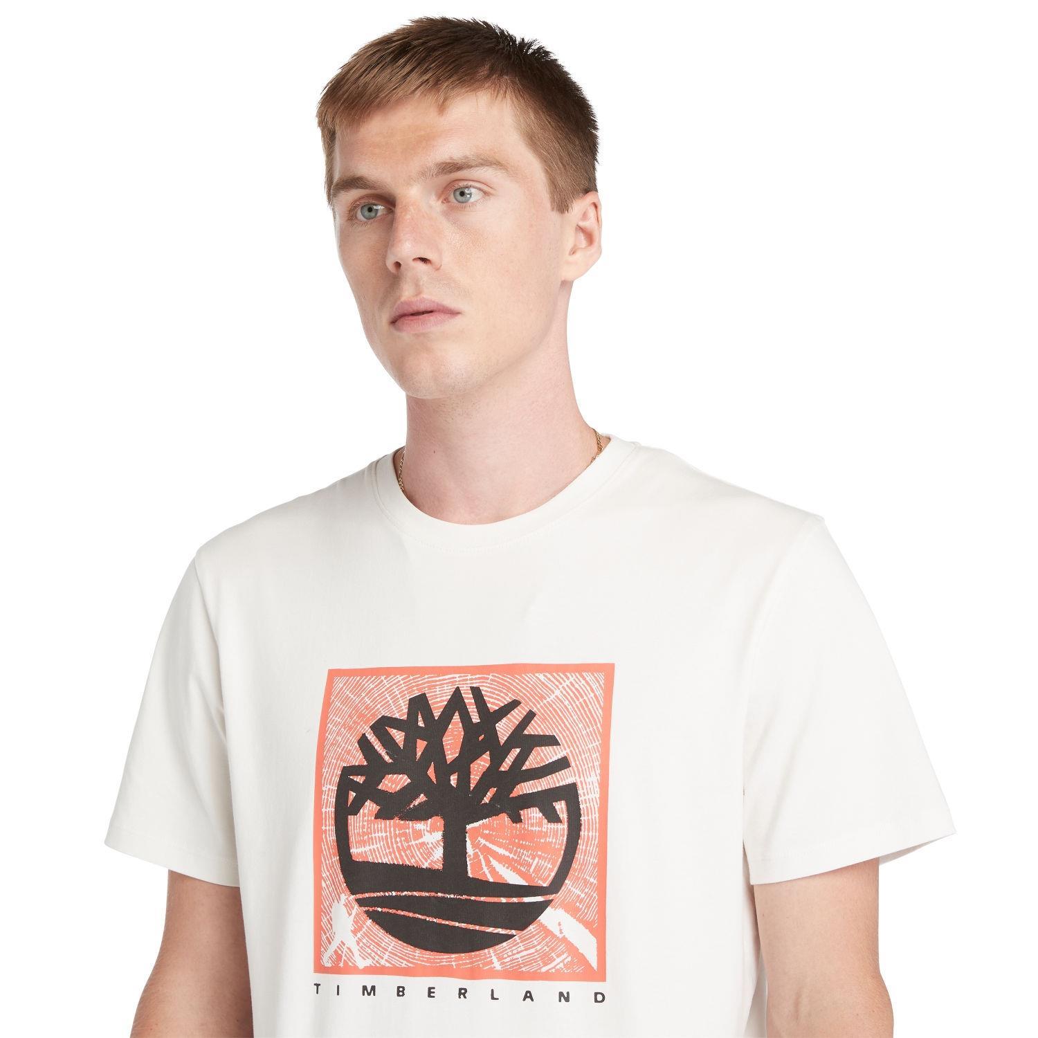 Timberland Front Graphic Erkek Tişört  TB0A5UDBCM91