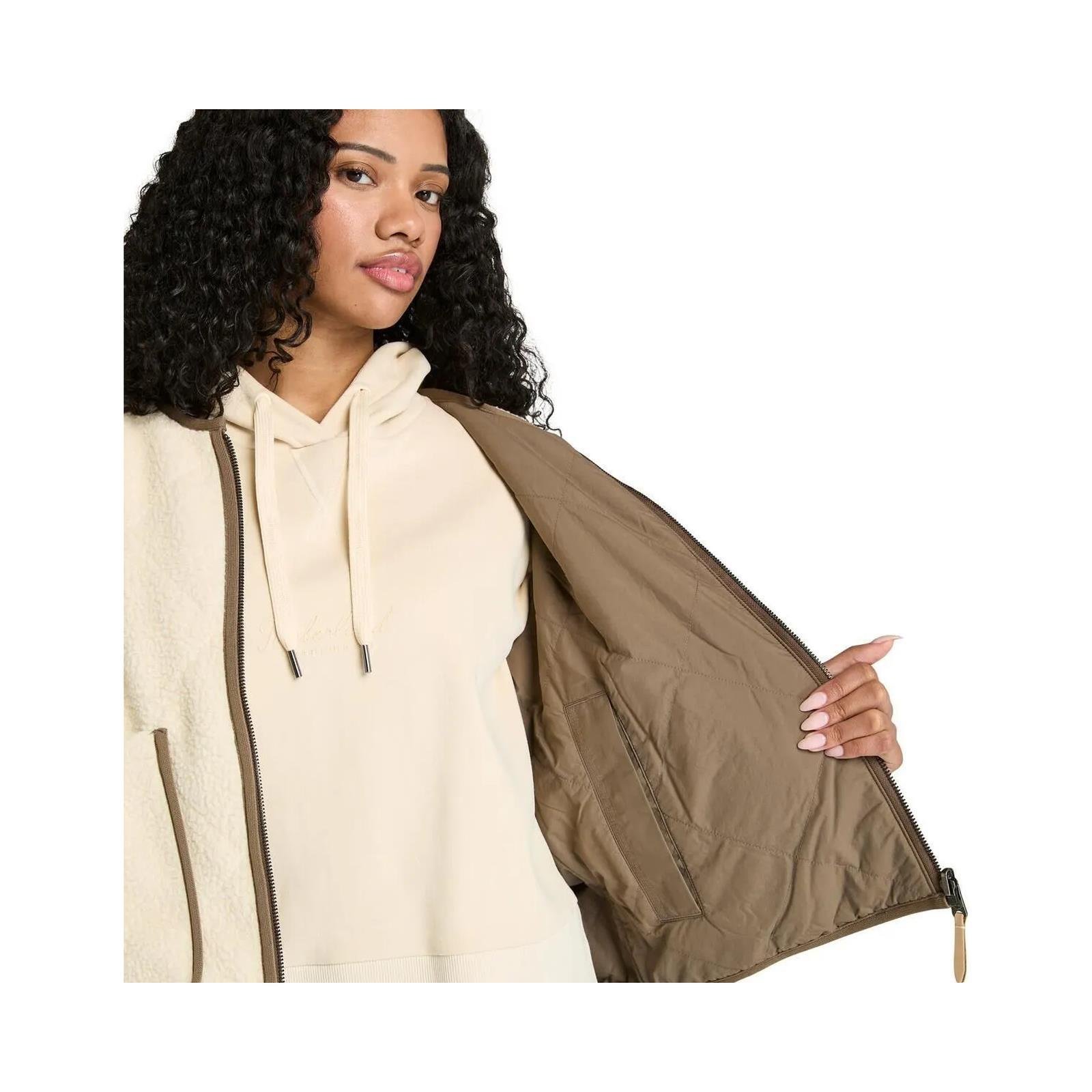 Timberland Sherpa Fleece Vest Kadın POLAR YELEK TB0A5N2XEFL1