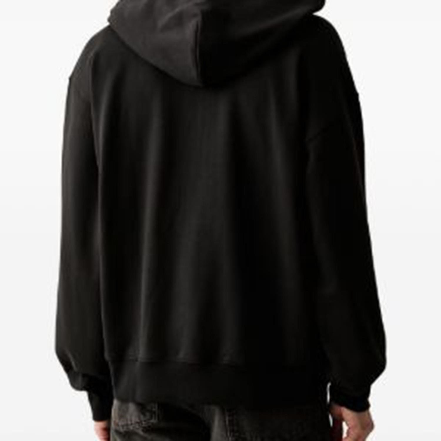 VANS Left Chest Full Zip Erkek Sweatshirt VN0010GGBLK1