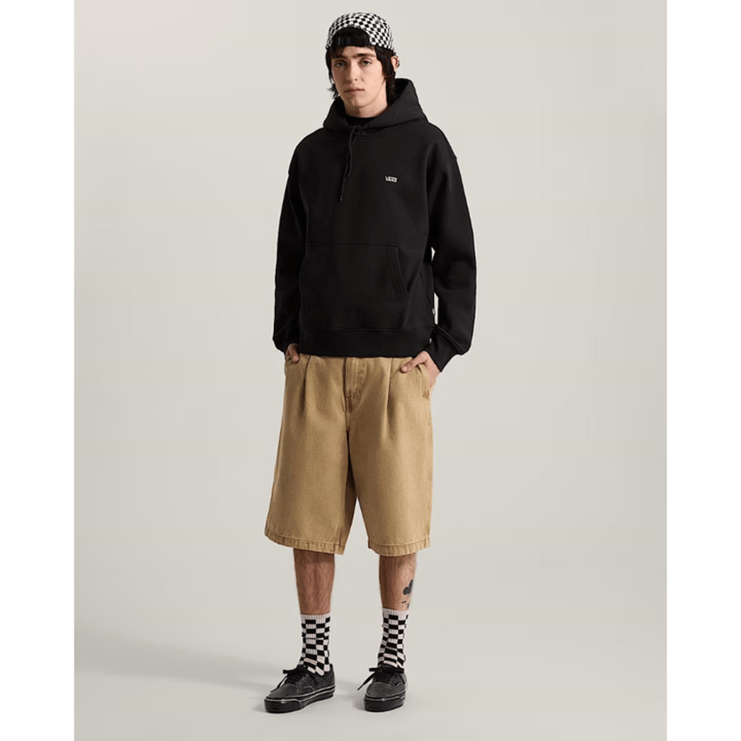 VANS Left Chest II Pullover Erkek Sweatshirt VN0010G8BLK1