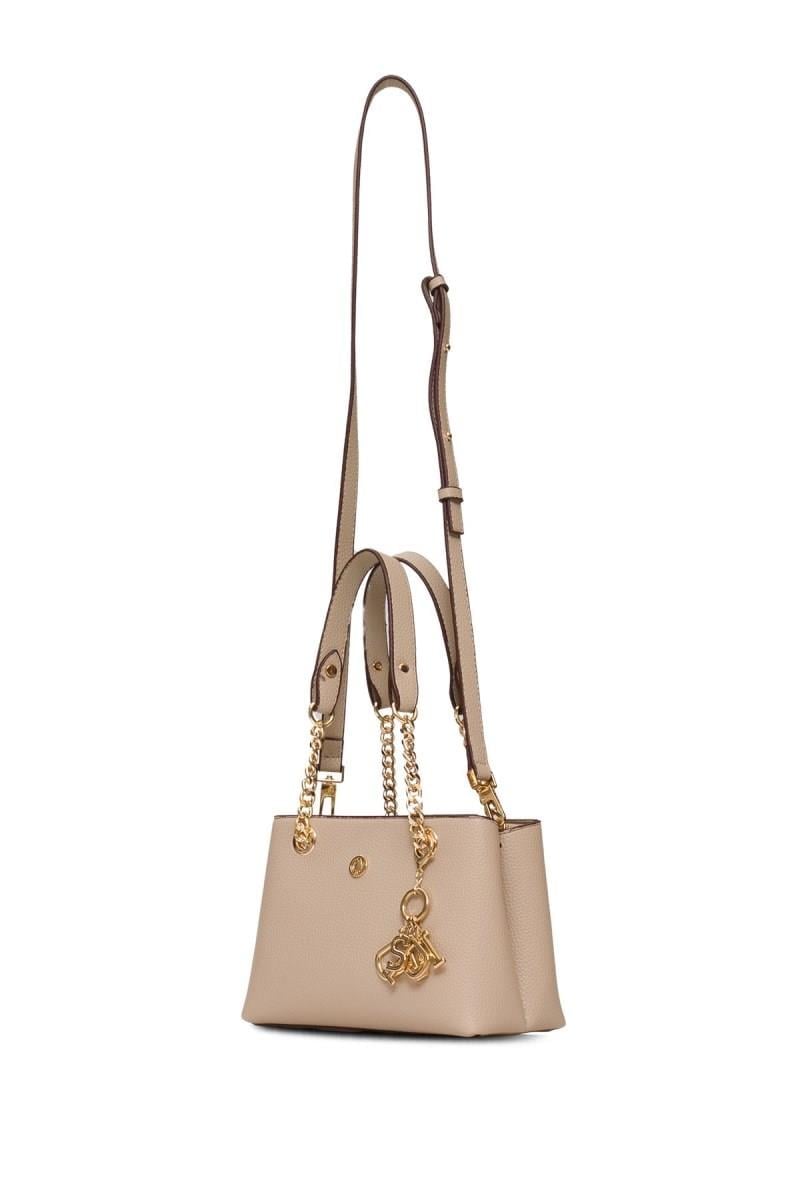 U.S. POLO ASSN. Kadın Omuz Çantası Bej - US25539