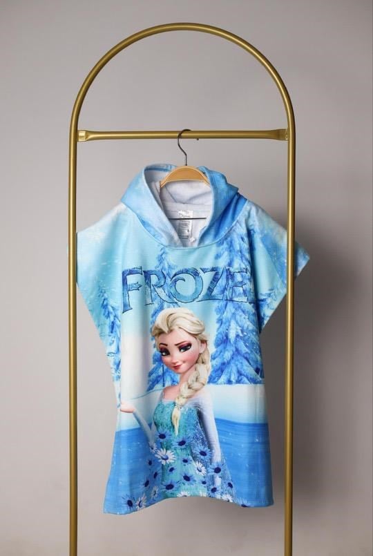 FROZEN MAVİ HAVLU PAREO