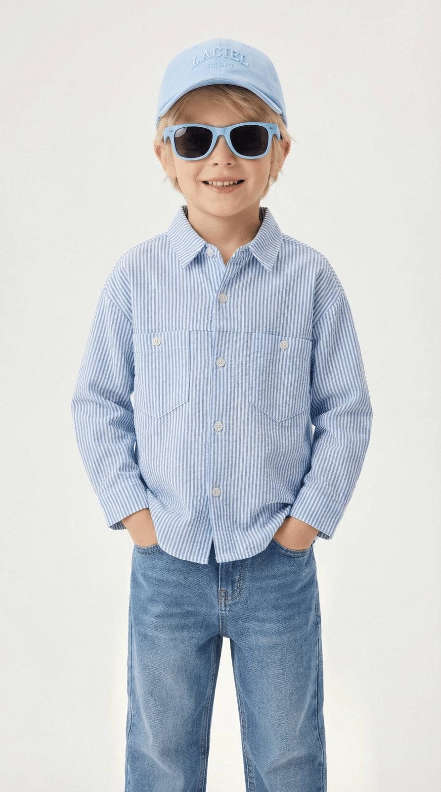 MAVİ FİT JEANS ERKEK ÇOCUK PANTOLON