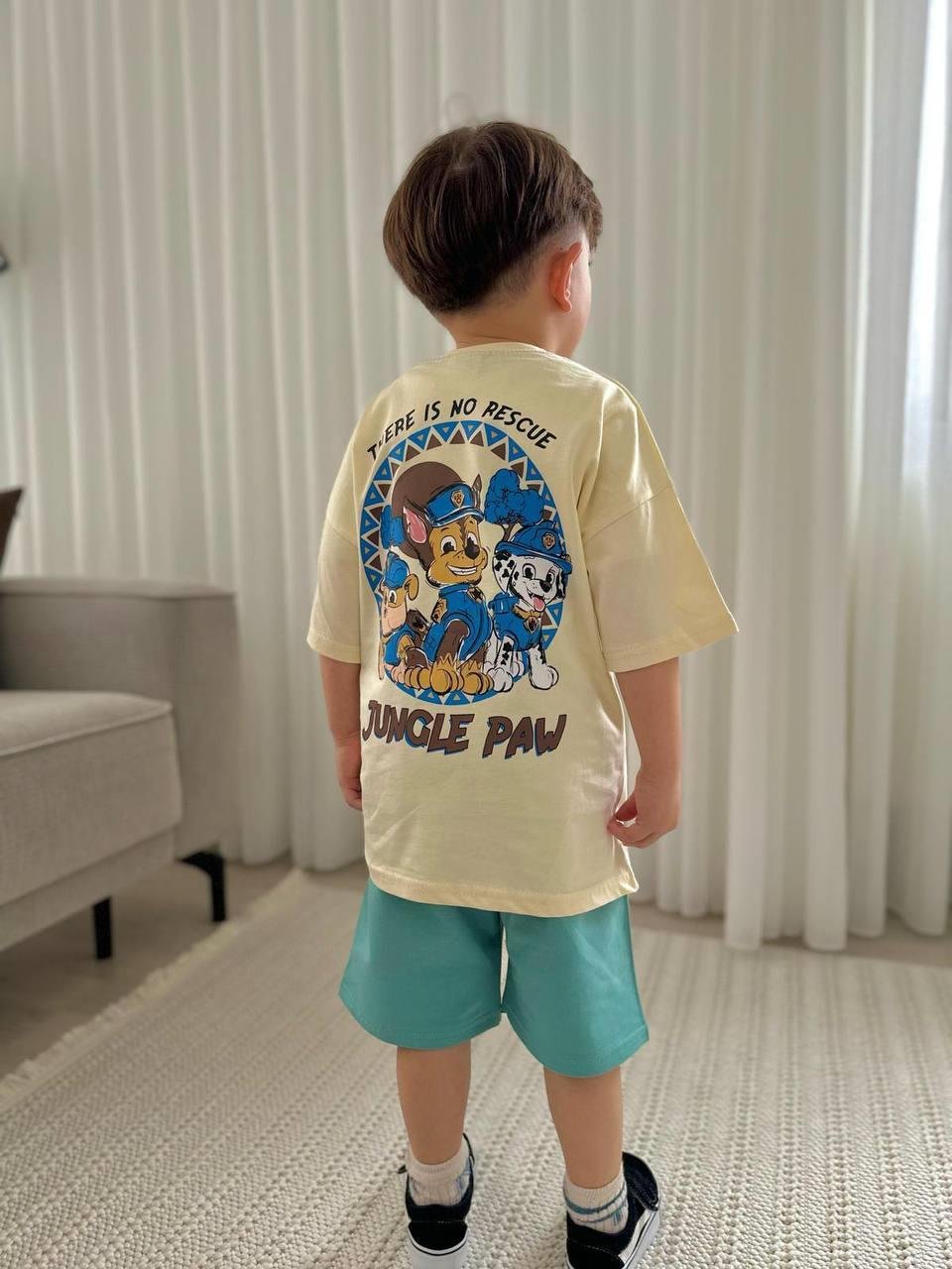 PAW PATROL TURKUAZ ŞORT-TİŞÖRT TAKIMI