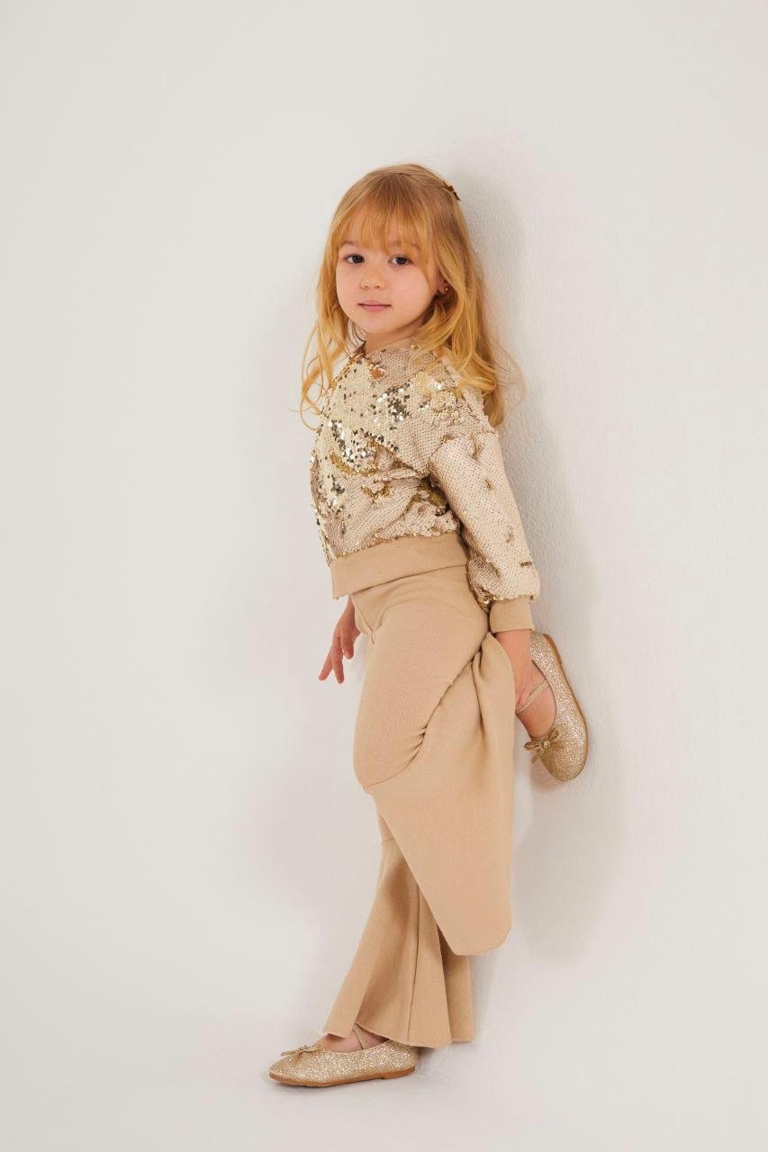 SHİNE COLLECTİON BEJ PANTOLON-CEKET TAKIM