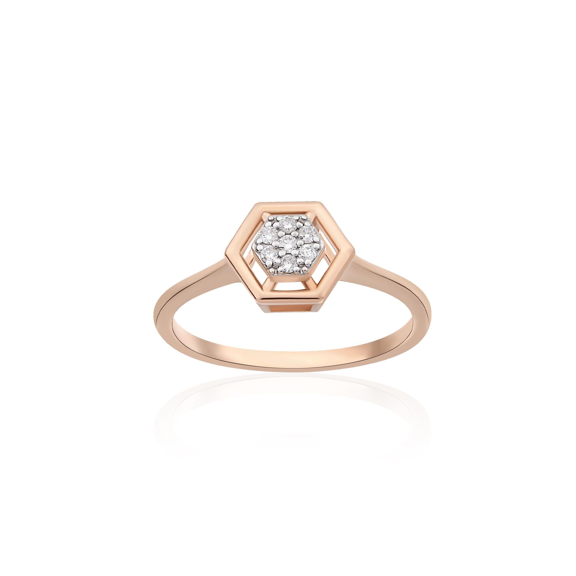 0.08 Karat Tasarım Pırlanta Yüzük