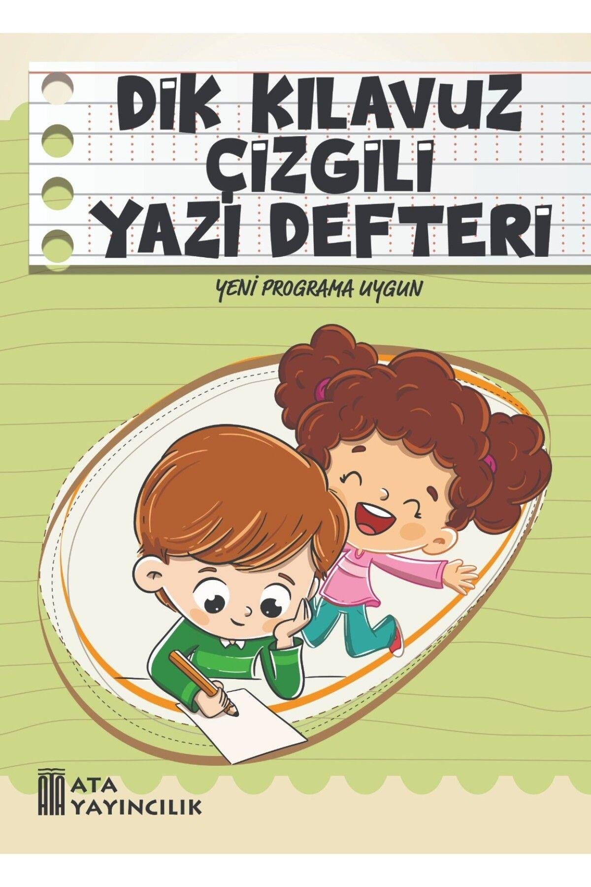1. Kılavuz Çizgili Yazı Defteri Küçük Boy (DİK TEMEL HARFLERLE)