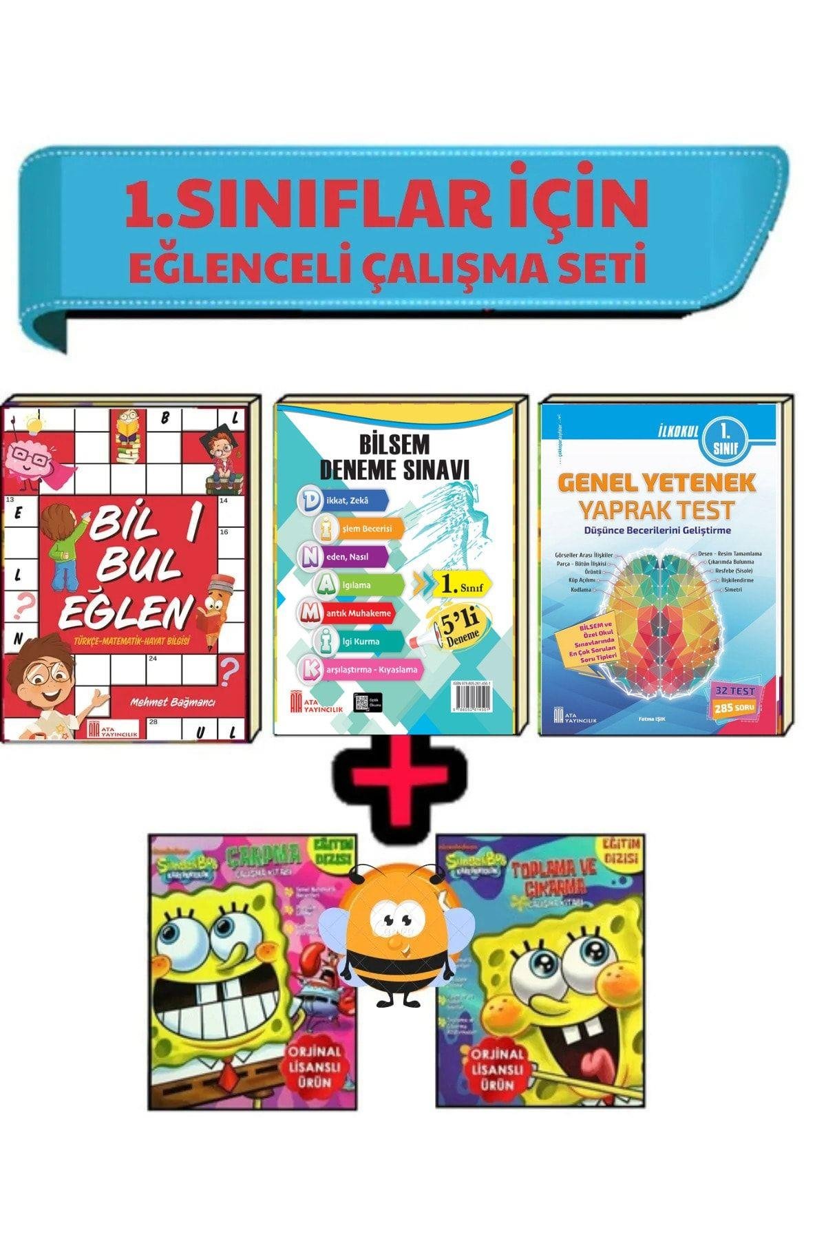 1. Sınıf Eğlenceli Çalışma Kitabım Seti