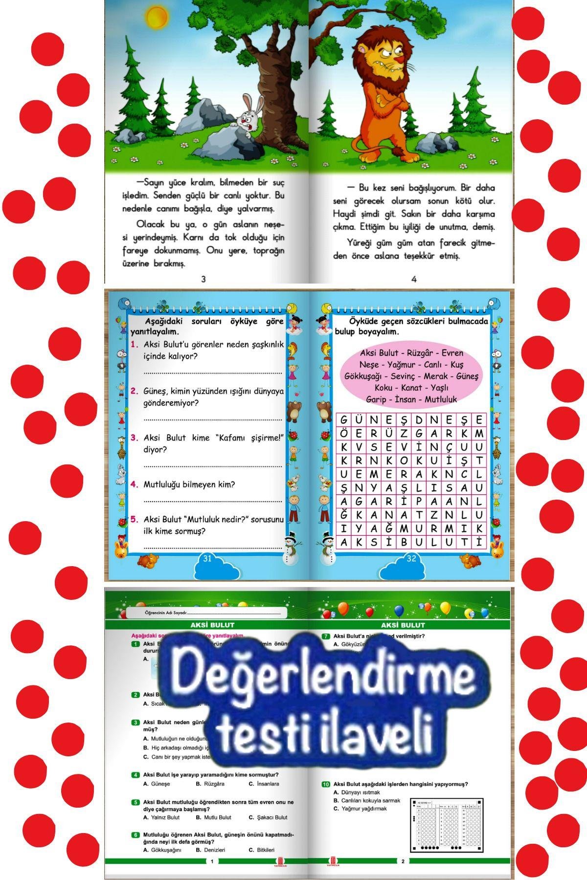 1.sınıflar Için Okumayı Sevdiren 20'li Rengarenk Hikayeler Hızlı Okuma(KİTAP)