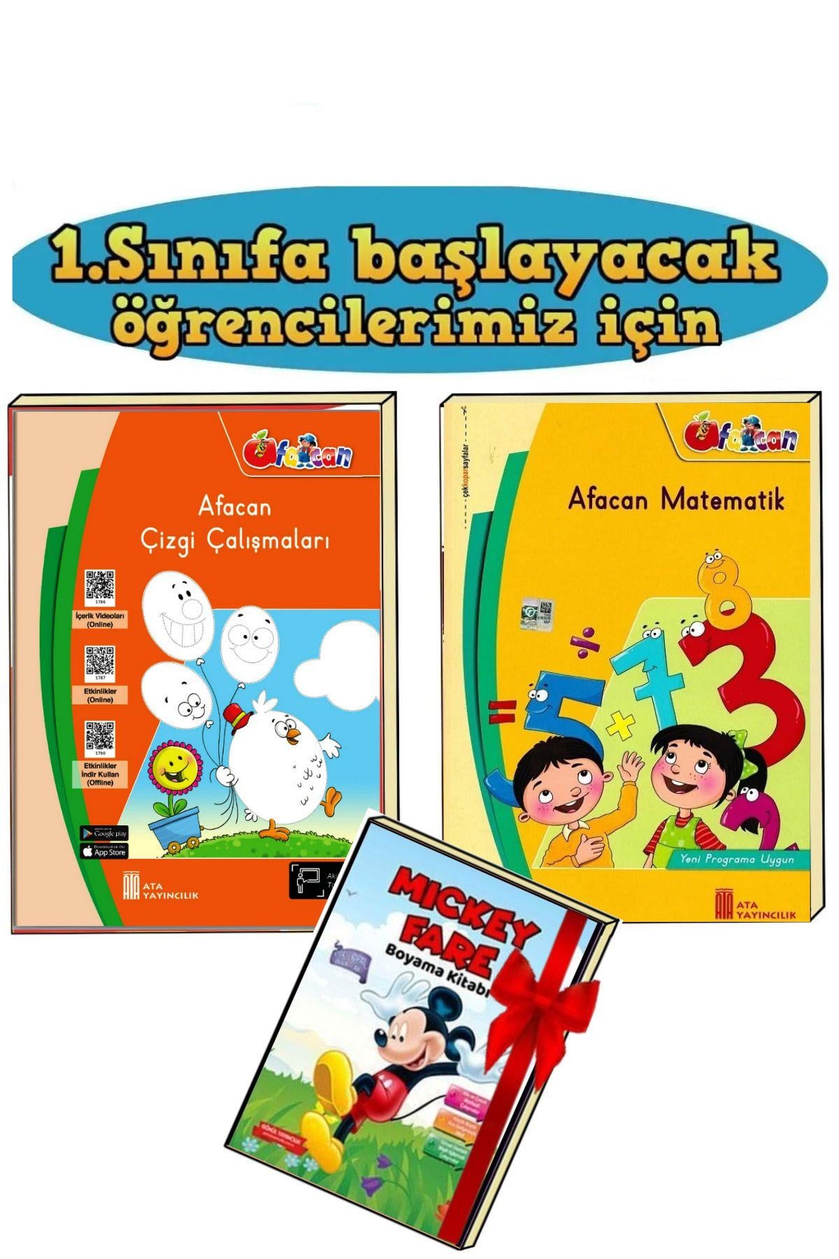 1.sınıfa Hazırlık Çizgi Çalışmaları Ve Matematik Seti