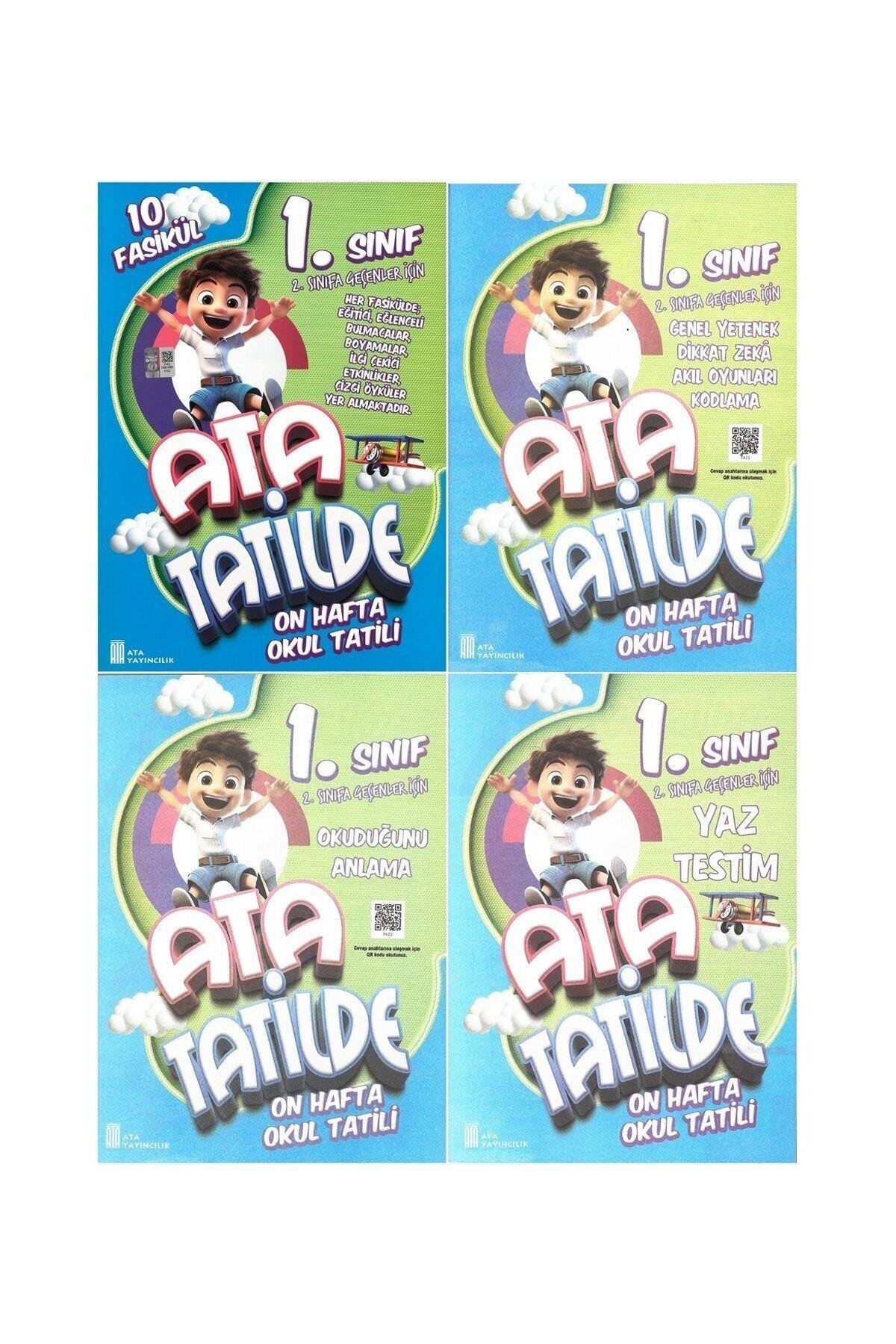 1. Sınıf Ata Tatilde 4 Kitap