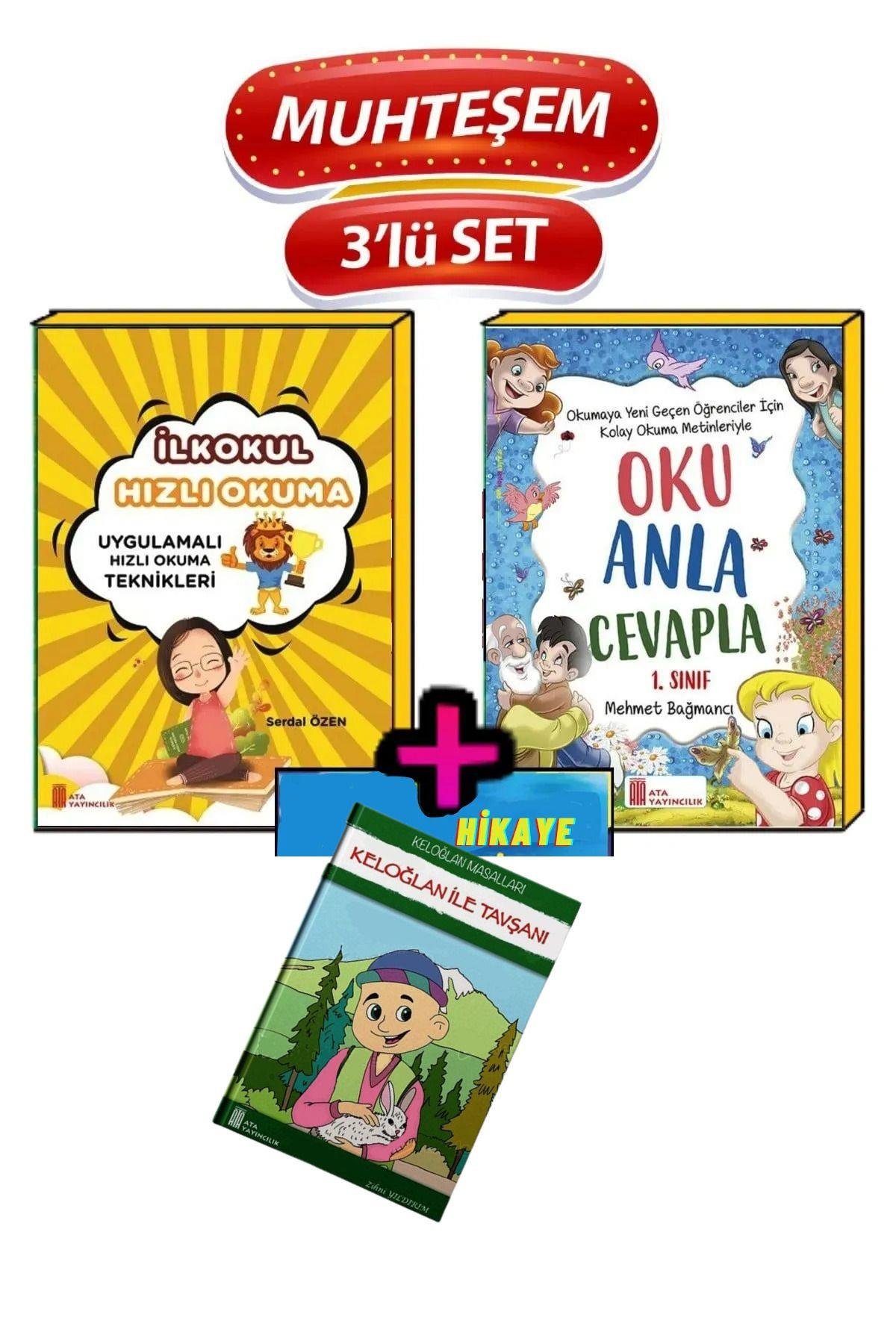 1.sınıf Hızlı Okuma Oku Anla Cevapla Hikaye Kitabı Hediyeli