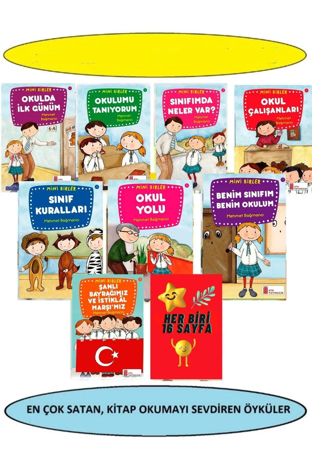 1.sınıflar Mini Birler Öykü Dizisi (8 Kitap)+değerlendirme Soru Kitapçığı