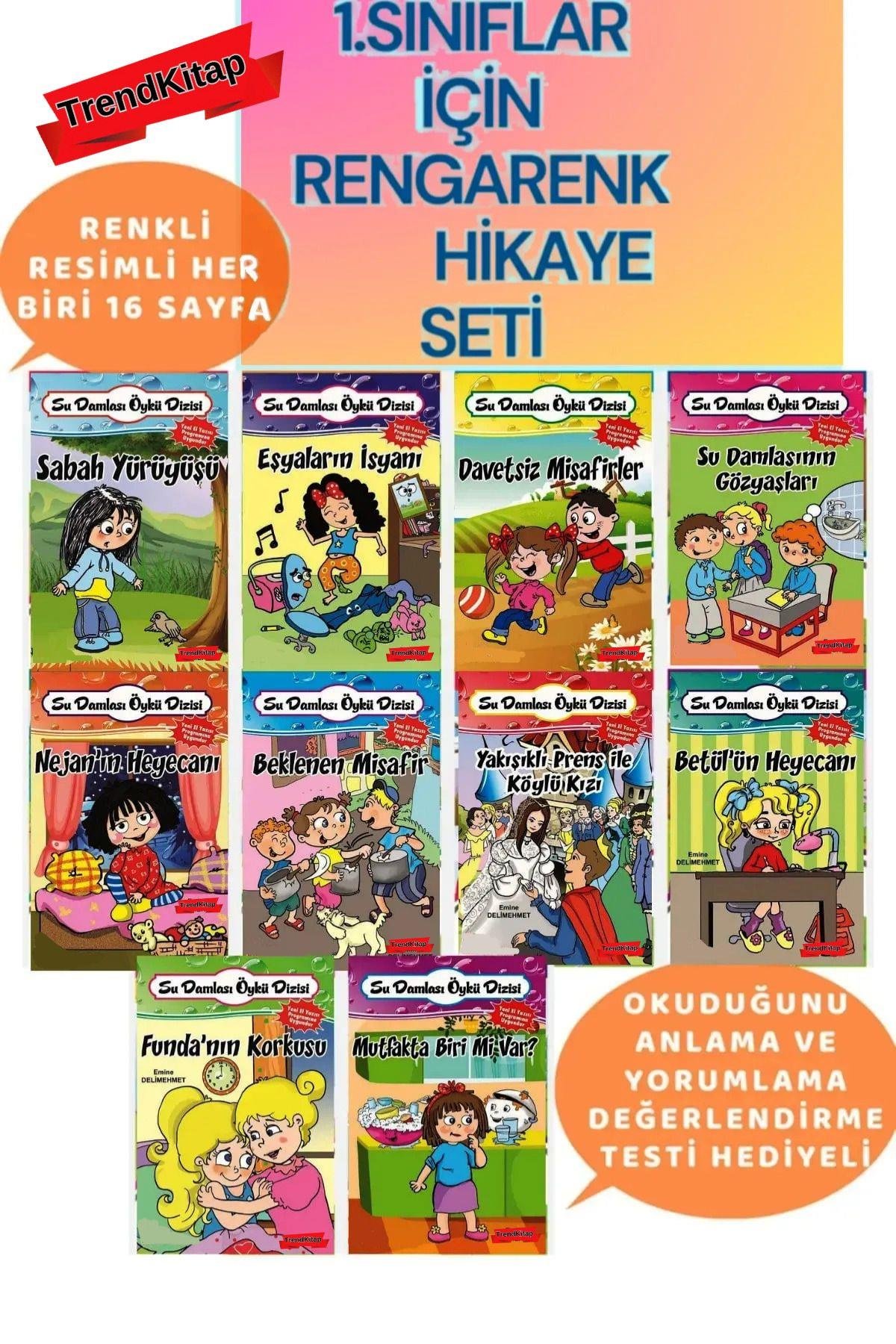 1.sınıf Öğrencilerinin Zevkle Okuyacağı Hikaye Seti Kitabı Okuma Kitabı 1