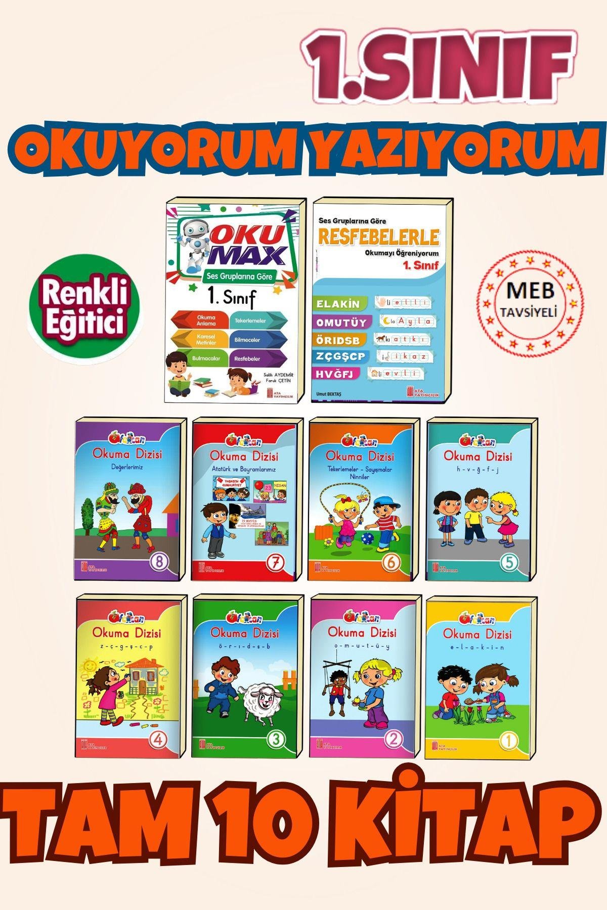 1.sınıflar İçin Çocuklar İçin İlk Okuma Hikaye Seti