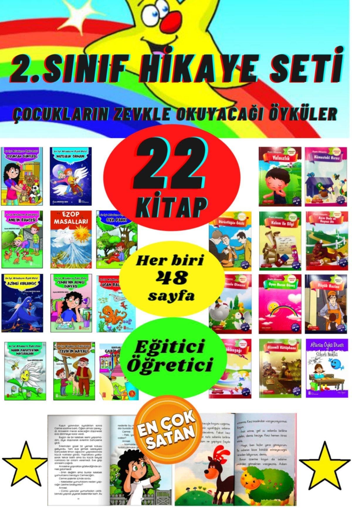 1.ve 2.sınıflar Için Soru Kitapçıklı 20'li Harika Bir Kitap Seti