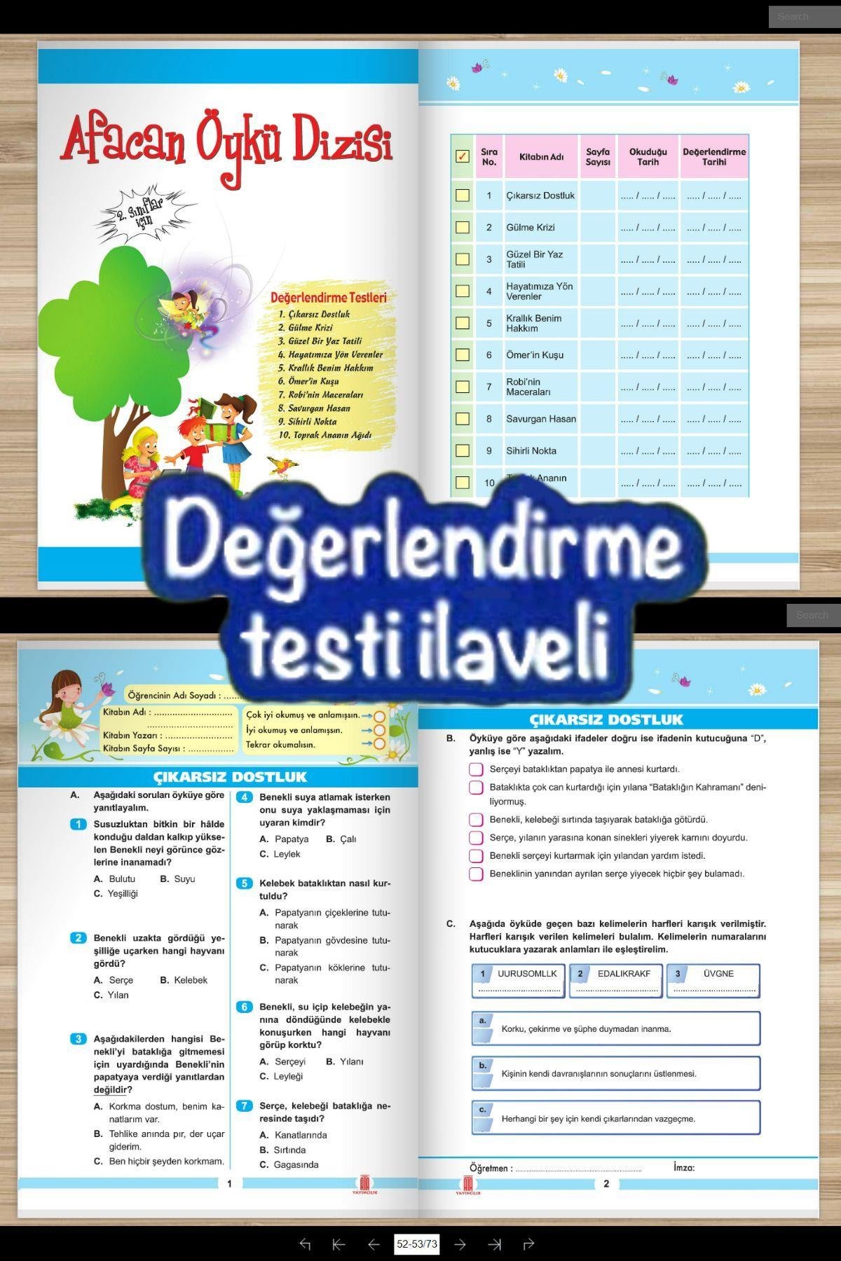 2.sınıflar Için Öğretmen Tavsiyeli 10'lu Hikaye Kitabı Seti