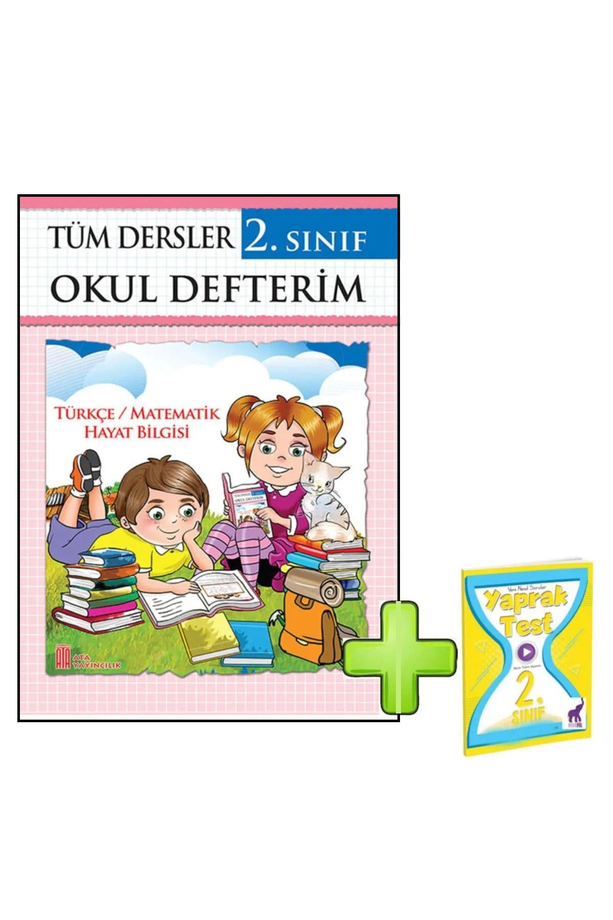 2. Sınıf Tüm Dersler Okul Defterim-ve Yaprak Test