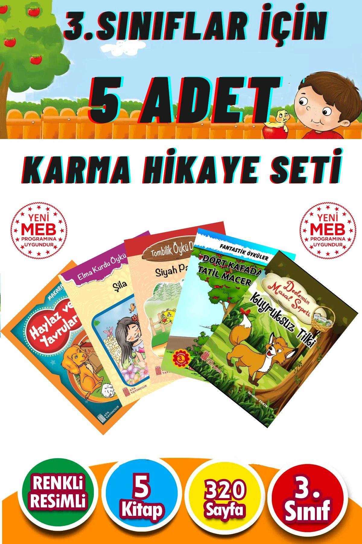 3.sınıflar için tavsiyeli 5 adet karma  hikaye