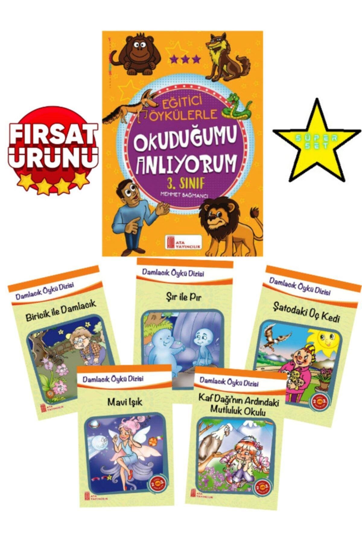 3.sınıf Okuduğumu Anlıyorum Kitabı+çocukların Zevkle Okuyacağı 5'li Kitap Seti