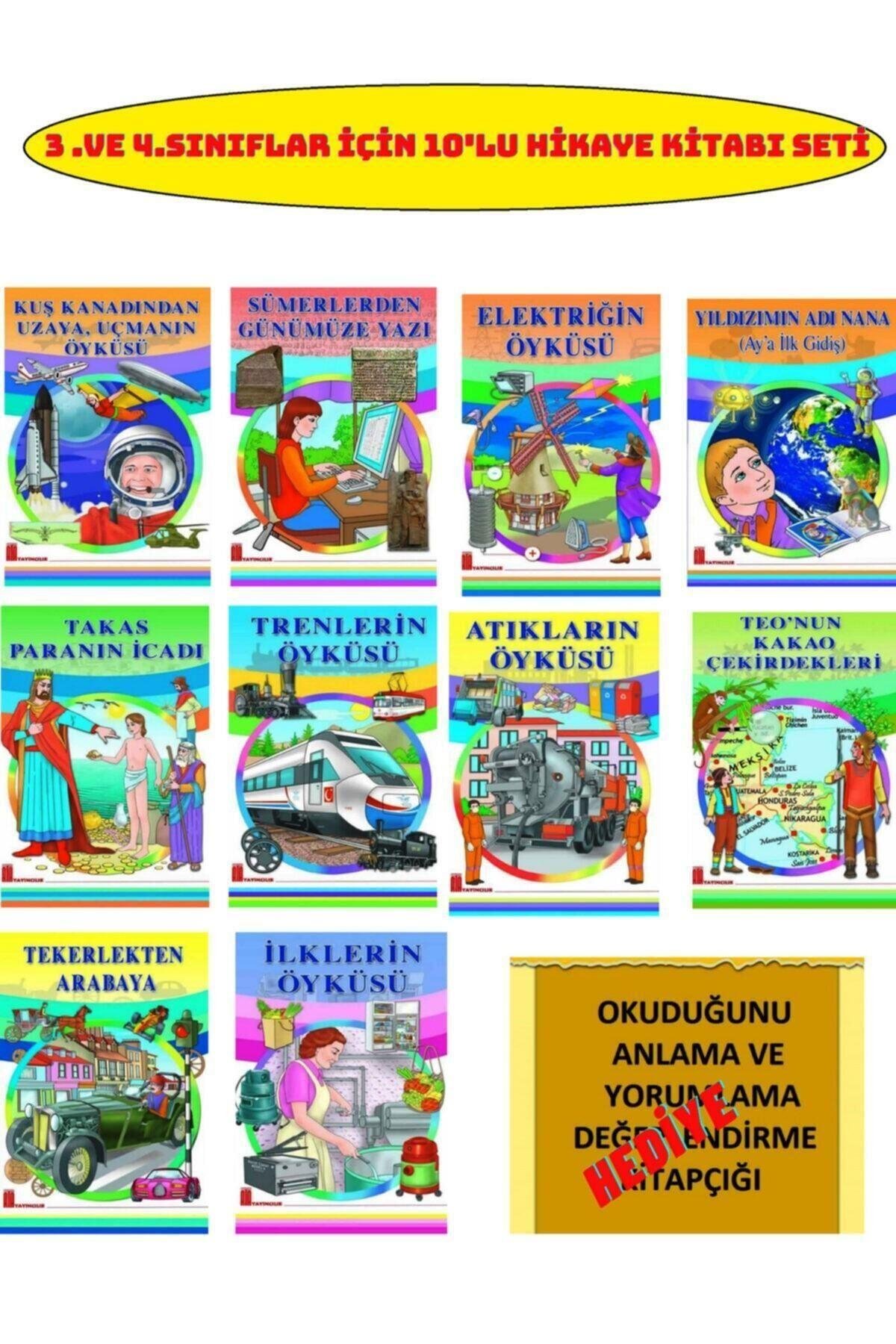 3.ve 4.sınıflar Için Okumayı Sevdiren 10'lu Hikaye Kitabı Seti