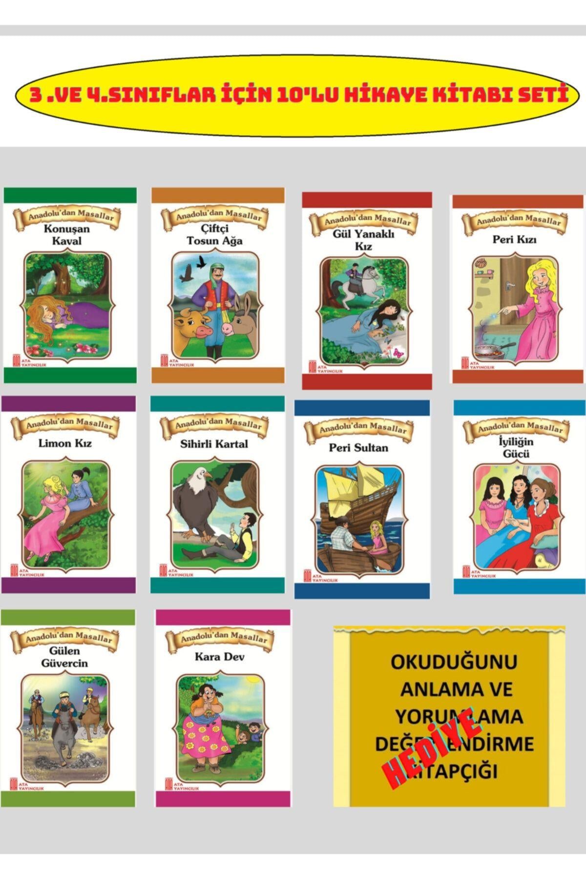 3.ve 4.sınıflar Için Okumayı Sevdiren 10'lu Hikaye Kitabı Seti
