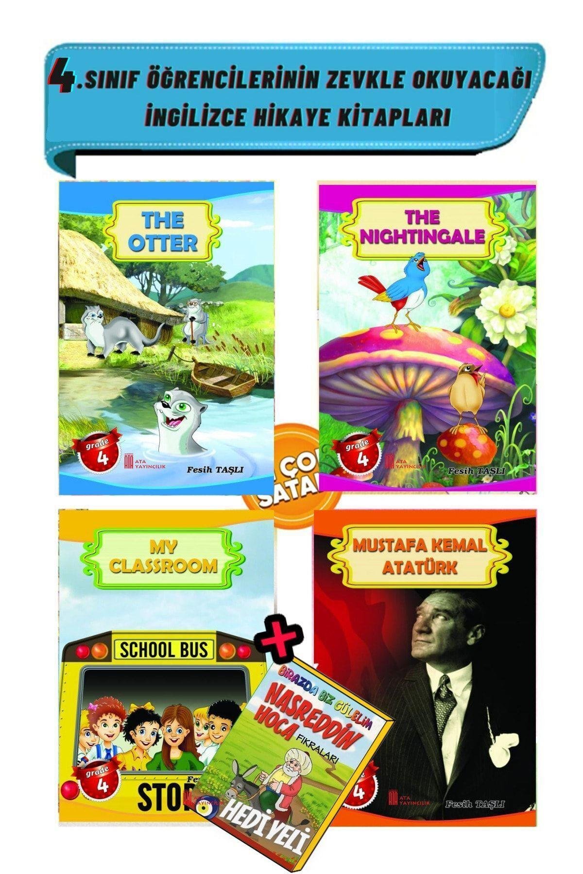 4.sınıf Öğrencilerinin Zevkle Okuyacağı Ingilizce Hikaye Kitabı Seti